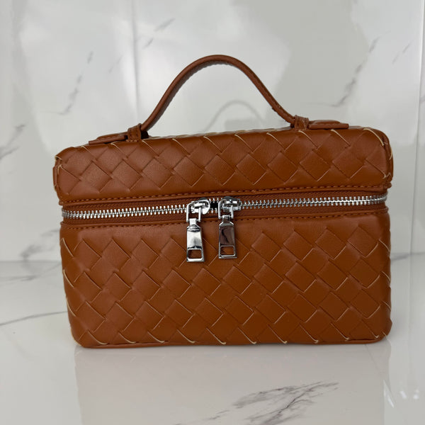 Borsa Bauletto Bottega silver